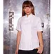Chef Works BCWSZ006-WHT-S Women's Chef Coat, White Short‑Sleeve, Poly‑Cotton Twill, Cool Vent™ 1 image