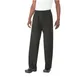 Chef Works BSOL-BLK-M Better Built Baggy™ Chef Pants, Medium Black 65/35 PolyCotton, Elastic Waistband 1 image