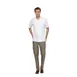 Chef Works CBZ01-WHT-XL Rochester Chef Coat, XL White Short‑Sleeve, Cotton, 2‑Way Zipper 1 image
