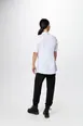 Chef Works CBZ03W-WHT-XS Women's Chef Coat XS White 62/38 PolyCotton Sleeve Zip Collar Slits Pocket 2 image