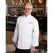 Chef Works CCHR-WHT-34 Chef Coat, Double‑Breasted White 100% Cotton, Long Sleeve, Size 34 1 image