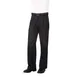 Chef Works CEBP-000-48 Chef Pants, Black, Size 48, 65/35 Poly/Cotton, 2 Side & 2 Back Pockets 1 image