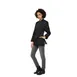 Chef Works CES02W-BLK-M Short‑Sleeve Chef Coat, Black 65/35 Poly‑Cotton Twill, Size M, Snap Closure 2 image