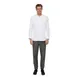 Chef Works CES04-WHT-M Valencia Knit Chef Coat, White, 65/35 Poly/Cotton Twill, Cool Vent™ Panels 1 image