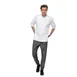 Chef Works CES04-WHT-S Chef Coat, White Size S, 65/35 Twill, Long Sleeve, Turn‑Back Cuffs 2 image