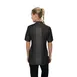 Chef Works CES05W-BLK-2XL Women's Chelsea Chef Coat, 2XL Black Cotton Denim, Short Sleeve 2 image