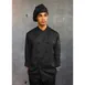 Chef Works COBL-BLK-XL Double‑Breasted Chef Coat, XL Black, 65/35 Poly‑Cotton, Long Sleeves 1 image