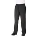 Chef Works CVBP-BLK-L Baggy Chef Pants, Large Black 65/35 Twill, Waistband, Zipper Fly, Back Pockets 1 image