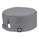 Chef Works DFCV-GRY-LXL Gray Beanie, Cool Vent Mesh Top, Velcro Closure, L/XL, 65/35 Poly/Cotton 1 image