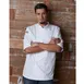 Chef Works ECSS-WHT-46 Chef Coat, Combed Cotton, White, Size 46 - 1/Each 1 image