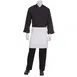 Chef Works F28-WHT-0 Waist Apron, 19"L X 27.5"W, Poly/Cotton, White - 1/Case 1 image
