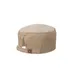 Chef Works HBCD013-NAT-0 Natural Cotton Beanie, One Size, Adjustable Velcro Closure - 1/Case 1 image