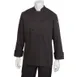 Chef Works JLLS-BLK-3XL Double‑Breasted Chef Coat, 3XL Black Poly/Cotton Twill, Vent™ Back Yoke 1 image