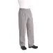 Chef Works NBMZ-SCH-L Large Baggy Chef Pants, Checkered Poly/Cotton 65/35, Elastic Waistband with Drawstring 1 image