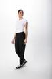 Chef Works PBE02-BLK-4XL Unisex Chef Pants, Black, 4XL, 88/12 Recycled Polyester/Elastane, 4-Way Stretch 1 image