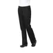 Chef Works PBN01W-BLK-XS - Women’s Slim Chef Pants, XS Black, Poly/Cotton, Waistband, 2 Pockets 1 image