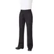 Chef Works PW005-BLK-XL Women’s Baggy Chef Pants XL Black 65/35 PolyCotton Waistband Side Pockets 1 image