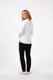 Chef Works SES02W-WHT-3XL Women's Seville Shirt, 3XL, White, Poly/Cotton/Elastane, Stretch Fabric 2 image