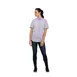 Chef Works SHC01W-PUR-L Women's Havana Cook Shirt, Large, Purple, Poly/Cotton 1 image