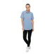 Chef Works SHC02W-BLU-XS Women's Gingham Cook Shirt, Short Sleeves, Blue, XS, 65/35 Poly/Cotton 1 image