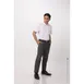 Chef Works SHC08-WHT-4XL Men's Seersucker Cook Shirt, 4XLarge, White, Poly/Cotton 1 image