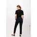 Chef Works SHC08W-BLK-XS Women's Cook Shirt, Short Sleeve, Black, XSmall, 65/35 Poly/Cotton 2 image