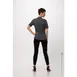Chef Works SHC08W-CHR-M Medium Charcoal Seersucker Cook Shirt, Sleeves, Snap Front, Poly/Cotton 2 image