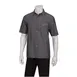 Chef Works SKS002-BLK-M Men's Detroit Cook Shirt, Medium, 100% Cotton, Black, Short Sleeve 1 image