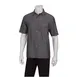 Chef Works SKS002-BLK-S Men's Detroit Cook Shirt, Small, Black, 100% Cotton, Short Sleeve 1 image