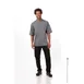Chef Works VSSS-GBC-3XL Chef Coat Short‑Sleeve 3XL Gray 65/35 Twill Vent™ Back Snap Front Topstitch 1 image