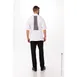 Chef Works VSSS-WGC-3XL Valais Chef Coat, Short‑Sleeve, 3XL White, Poly‑Cotton Twill, Cool Vent™ Back 2 image