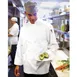 Chef Works WCCW-WHT-8XL - LeMans Double‑Breasted Chef Coat 8XL White 65/35 Poly/Cotton Long Sleeves 1 image