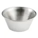 Libbey 300 18724 Stainless Steel Ramekin Sauce Cup, 2 oz Round, 18/8 Food‑Safe Finish - 12/Case 1 image