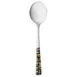 Reserve by Libbey 702 016 Bouillon Spoon, 7" 18/8 Stainless Steel, Micro-Burnt Finish - 12/Case 1 image