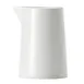 Libbey 840-901-050 Creamer Pitcher, 5 oz White Porcelain, 2.5" L x 2" W x 3.25" H, Narrow Rim - 36/Case 1 image
