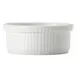 Libbey 840-901-101 China Souffle Dish, 10 oz, 4½" Dia x 2" H, Round White Porcelain - 24/Case 1 image