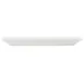 Libbey 840-901-146 Porcelain Platter 14-1/3" L x 6-1/3" W x 1-1/3" H White Rolled - 6/Case 1 image