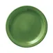 Libbey 903046909 - 6¼" Dia. x ⅞" Round Porcelain Plate, Sage Cantina Pattern, Vitrified Foot - 12/Case 1 image