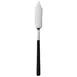 Reserve By Libbey 934053 Butter Spreader, 6‑5/8" Black PVD Handle, 18/10 Stainless Steel - 36/Case 1 image