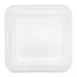 Schonwald 9442124-70411 Clear Square Plate Cover 4.9" x 4.9" x 1.1" PP Dishwasher Safe - 12/Case 1 image