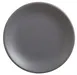 Libbey DRI-1-G - 6" Round Coupe Rim Porcelain Plate, Granite Driftstone Satin Matte Finish - 24/Case 1 image