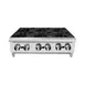 Atosa USA ATHP-36-6-LP 36" Countertop LP Gas Hotplate w/ (6) Burners, Manual Controls, 150.000 BTU 2 image