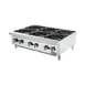 Atosa USA ATHP-36-6-LP 36" Countertop LP Gas Hotplate w/ (6) Burners, Manual Controls, 150.000 BTU 6 image