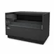 Federal Industries UCR3633S-QS 35.7"W Black Laminate Self-Serve Refrigerated Display Case 1 image