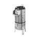Hobart 6460-21 Potato Peeler – 55-70 lb Hopper, 1 HP V-Belt Drive, Stainless Steel, Silicon Carbide Disc 1 image