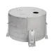 Hobart 6460C-CBTSST Full Height 1-Door Solid Potato Peeler Cabinet Base and Trap with Stainless Steel Strainer 1 image