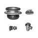 Hobart ACCESS-GROUPE Vacuum Breaker Disposer Kit,Cover Stopper/Sink Adapter for 3-1/2" to 4" Opening 1 image