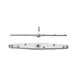 Hobart ARMSET-CUSST Stainless steel wash/rinse arm assembly – includes (2) 1 image
