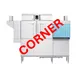 Hobart CL76C-BAS+BUILDUP 76" Conveyor Dishwasher-245 Racks/Hr-High/Low (convertible) Specify Tank 1 image