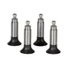Hobart HS-LEGSET 4.5" Legs for HS Manual Slicers – Durable Steel Feet for Meat Slicer Parts 1 image